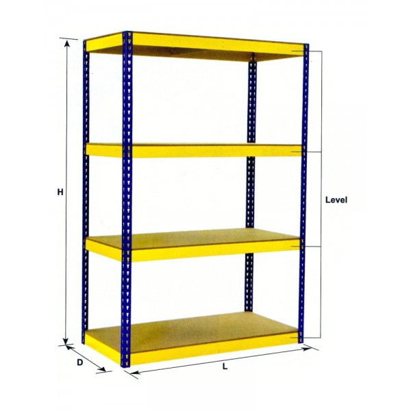 Boltless shelf sales